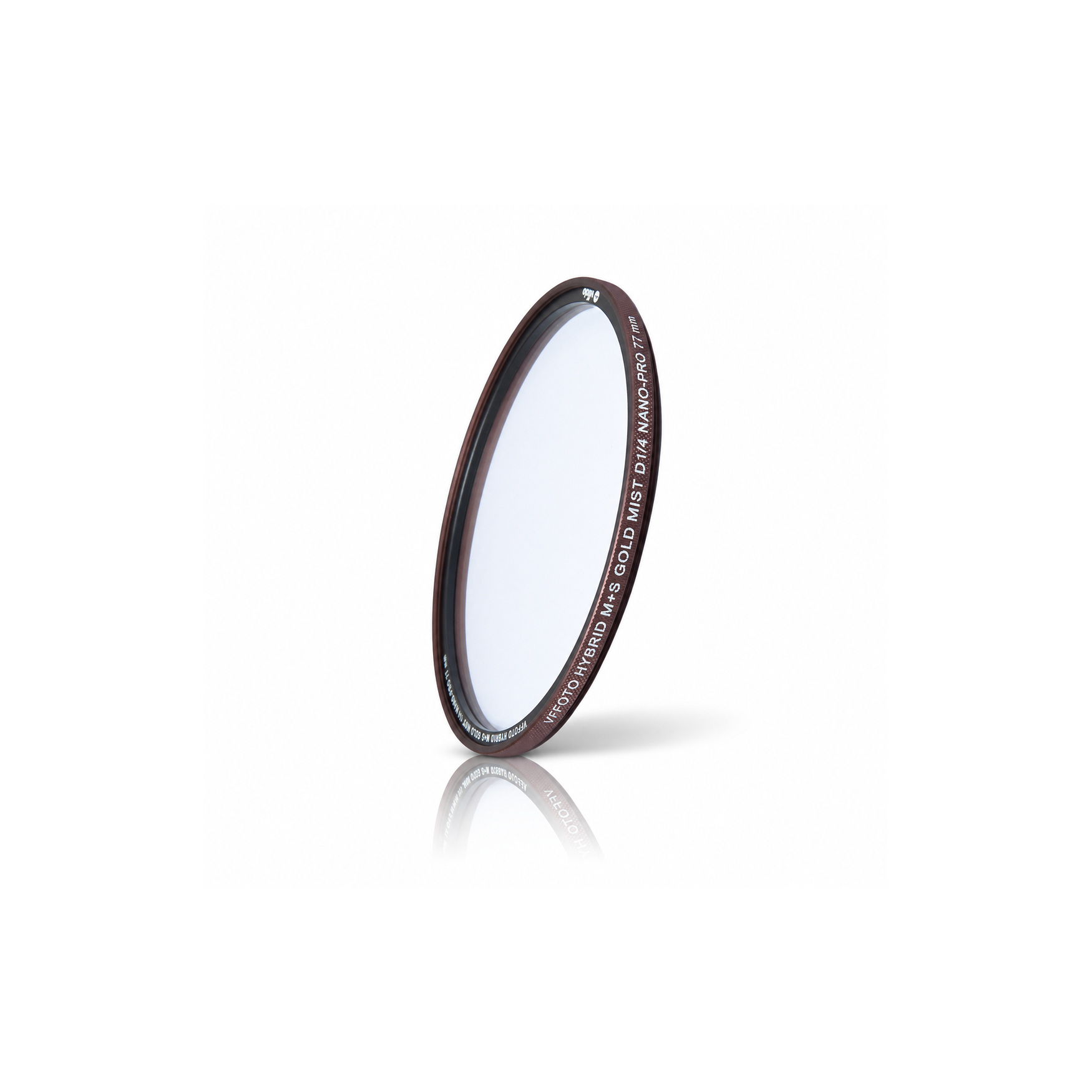 VFFOTO 82 mm hybrid GOLD MIST filtr D 1/4 NANO-PRO