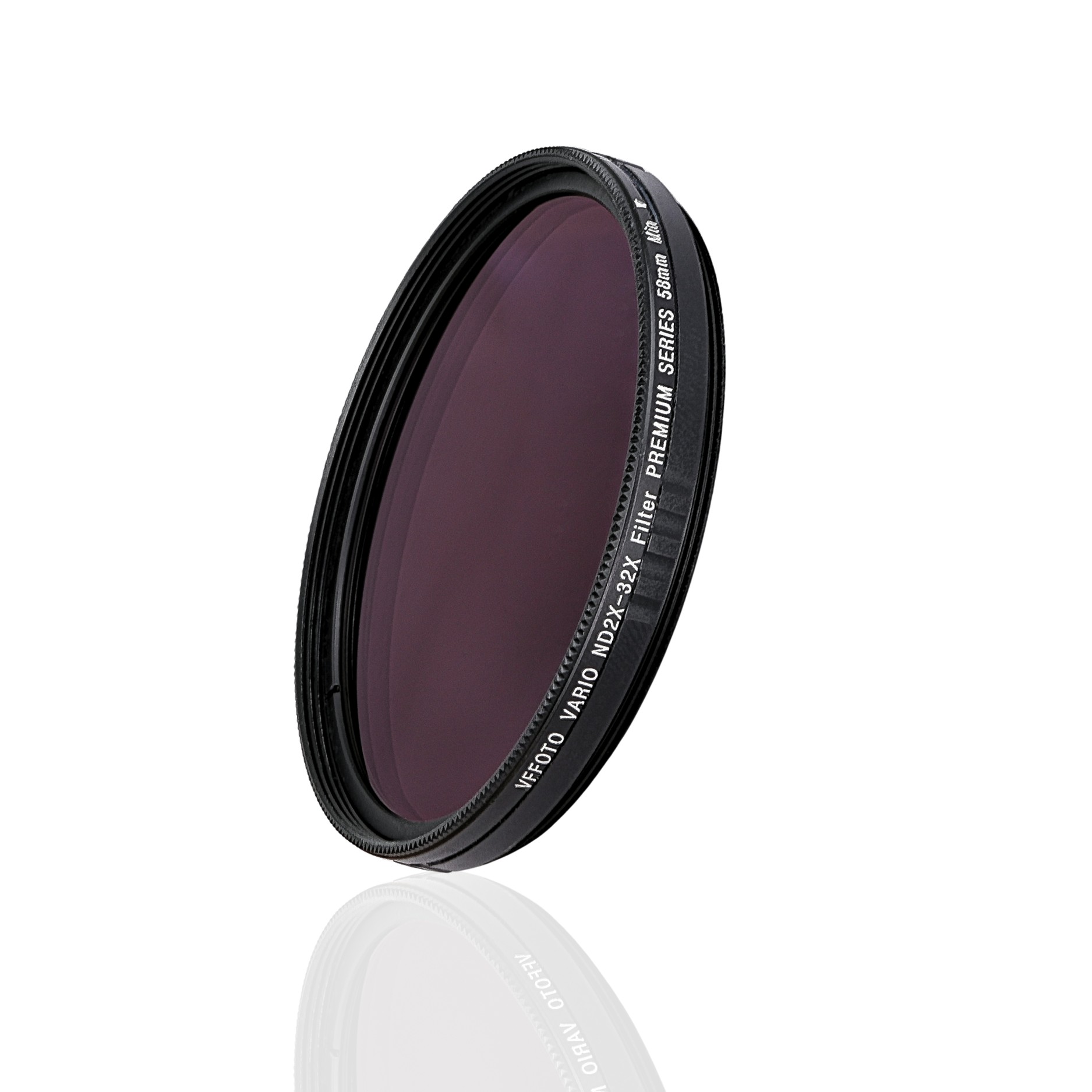 VFFOTO šroubovací variabilní ND filtr 2-32x PS 58 mm