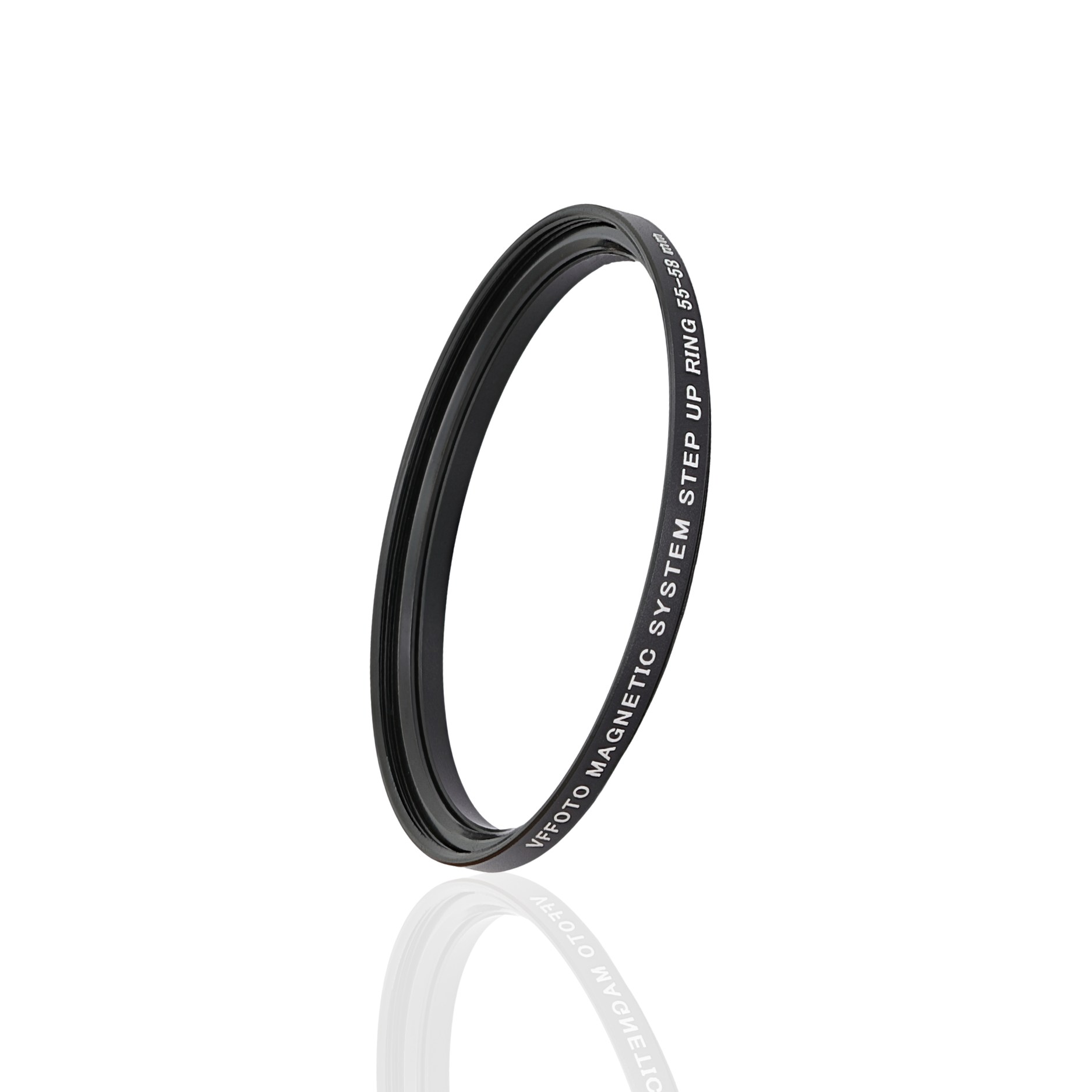 redukce - step up ring - magnetický systém 55 mm na 58 mm