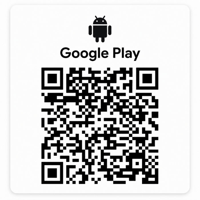 QR Google Play VFFOTO kalkulátor