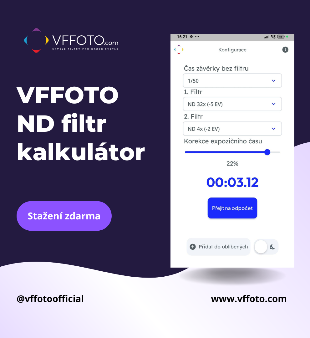 VFFOTO ND filtr kalkulátor