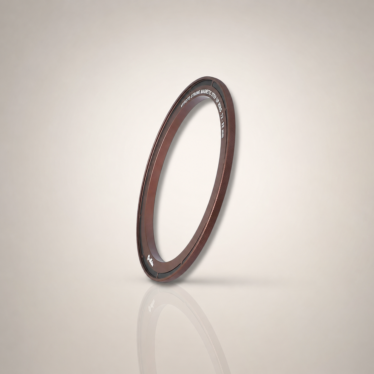 VFFOTO STRONG magnetický step-up ring 72–82 mm s jemným podkresem