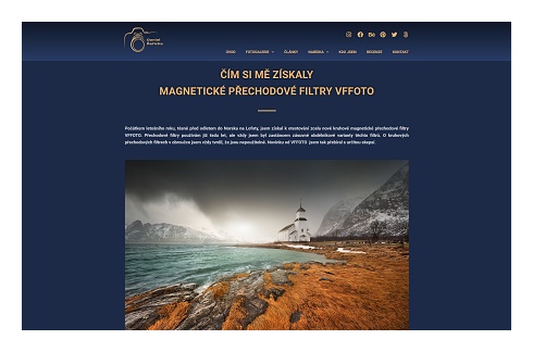 Recenze Daniela Řeřichy o zkušenosti s magnetickými přechodovými filtry VFFOTO