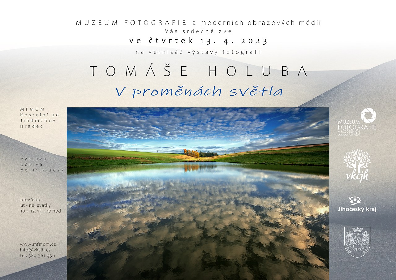 pozvánka na výstavu Tomáše Holuba