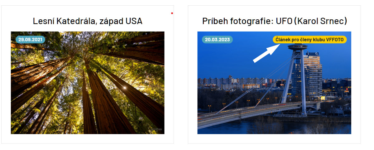 blog VFFOTO - exkluzivní obsah