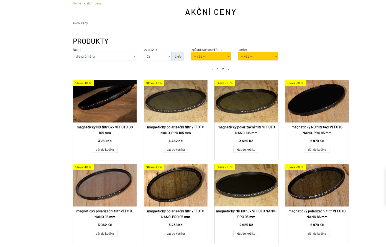 Akční ceny VFFOTO